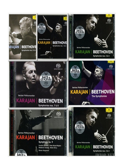 Karajan은 베를린 Philharmonic DG1963 Beethoven Symphony SACD ISO Full Collection DSD를 수행합니다. Karajan은 베를린 Philharmonic DG1963 Beethoven Symphony SACD ISO Full Collection DSD를 수행합니다.
