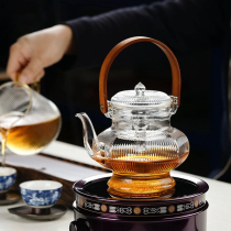 Cloud Nest Glass Steam Teapot Boiling Tea steam Home High temperature resistant single pot liner Tiliang jug Large number can be heated