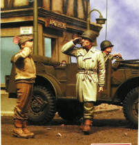 1:35 resin soldiers 2 people no car serial number 563