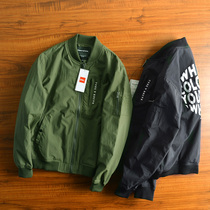 Spirit guy jacket male tide handsome baseball collar exit tail single youth student handsome spring and autumn flying jacket