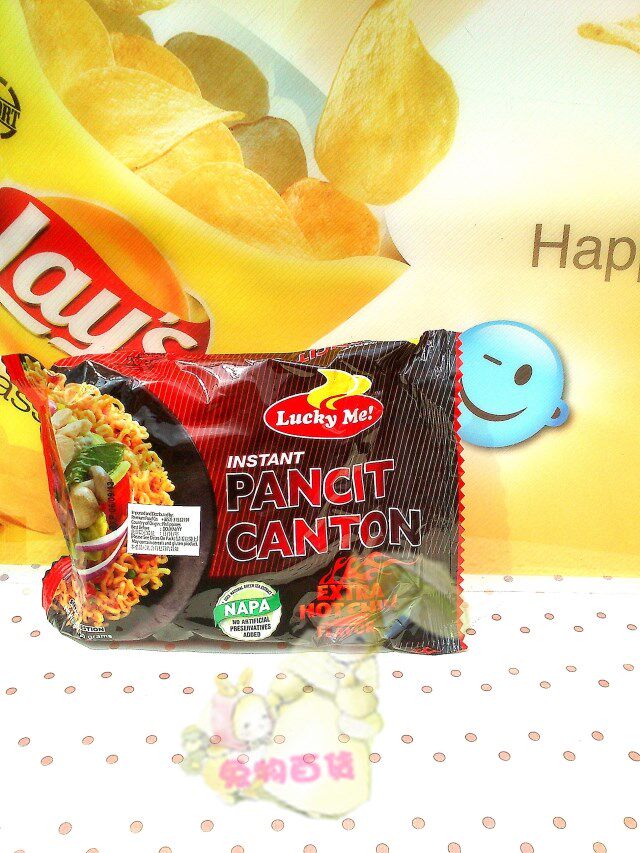 philippine~pancit canton noodle菲律宾方便面四种口味任一搭配
