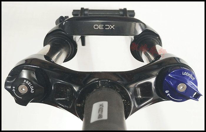 正品 包邮rockshox山地自行车前叉避震xc30/28/ 速联前叉 xc30