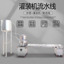 Liquid Dosing Filling Machine Production Line White Wine Yellow Wine Glass Water Tank Loader Mineral Springs Water Bottle Assembly Line Equipment