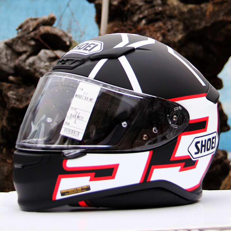 骑士网 shoei z7电源摩托车头盔 双d扣安全头盔轻量化赛道头盔