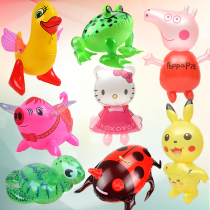 Luminous inflatable frogs PVC inflatable cartoon Animals frogs Children toys with light flashes Lrope frogs