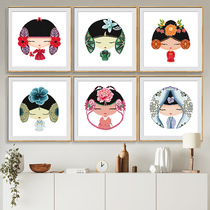 Cross stitch Dream of Red Mansions 2021 New thread embroidery living room own embroidery cartoon bedroom handmade small simple embroidery small