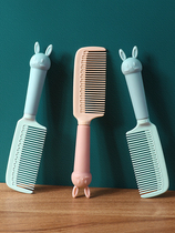 Comb portable comb without knotting small combs carry-on lady special long hair curly hair comb hair deity