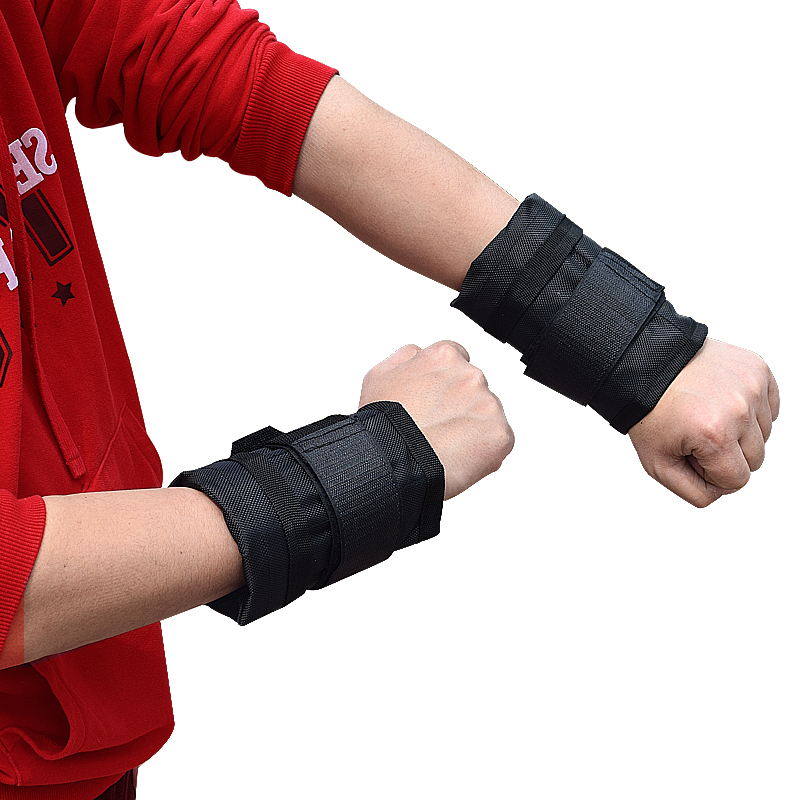 可调节绑手负重钢板铅块负重沙袋手腕沙袋健力腕隐形装备隐形超薄