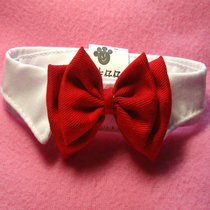 Dog bow tie pet collar collar flower small dog bow Teddy cat tie cat jewelry cat tie