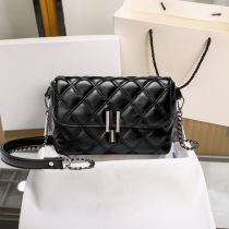 France DUDK Genuine Leather Girl Bag Small Scent Wind Chain Pack 2021 New Tide Niche 100 Lap Single Shoulder Diagonal Satchel Bag