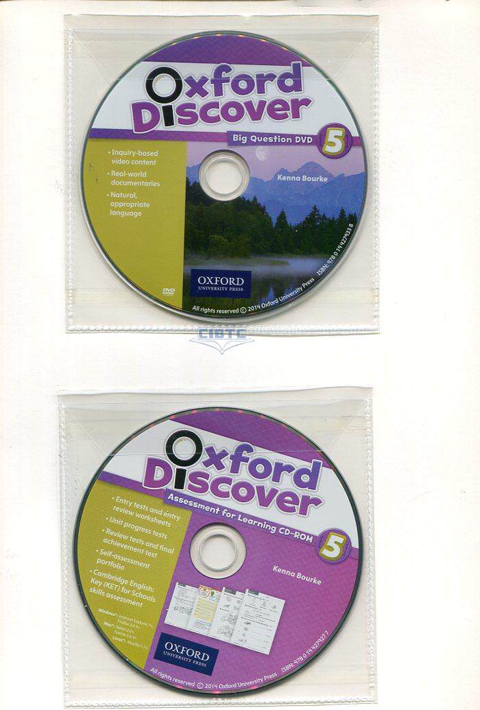 全新教材牛津英语oxford discover 5级教师用书资源手册带光碟