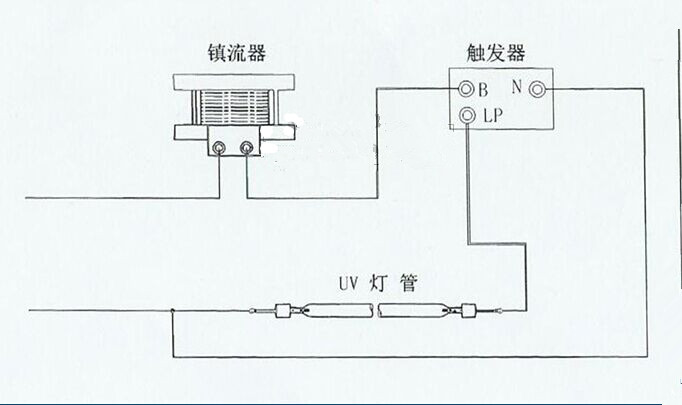 三环灯接线图图片