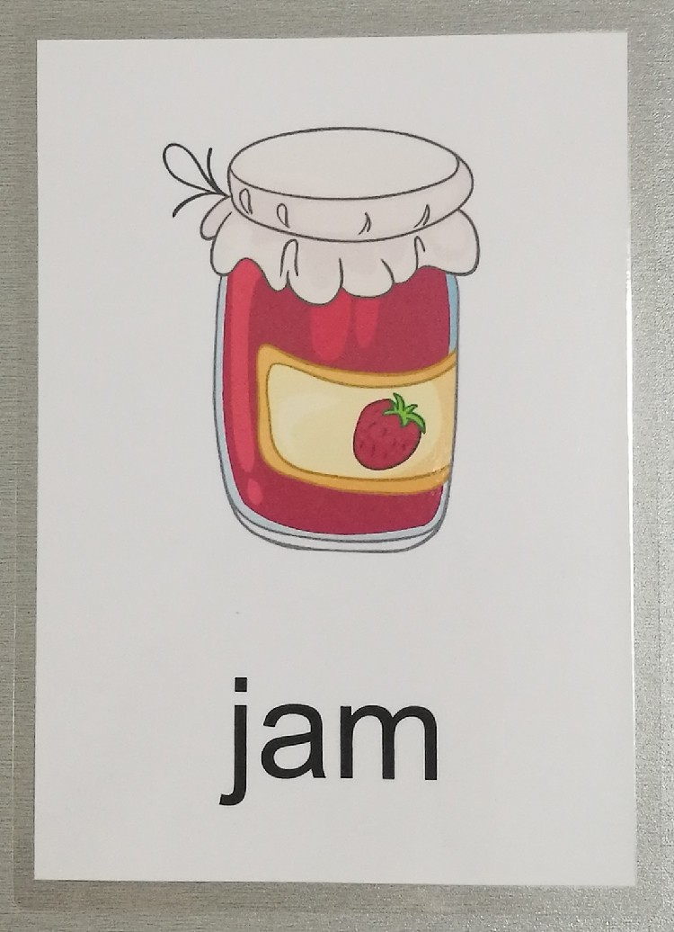 丽声瑞格叔叔自然拼读法1234级单词大卡片闪卡过塑封教具a6 a5 a4