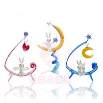 (Hokkaido Otaru Crafts) C rabbit series designer glass ornaments