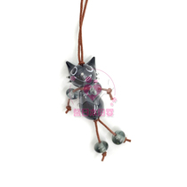 (Hokkaido Otaru Crafts) C Japanese-style and wind handmade glass pendant (1)