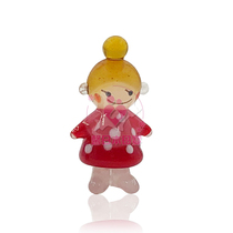 (Hokkaido Otaru Crafts) C Character Angel Series Japanese Glass Ornament (1)