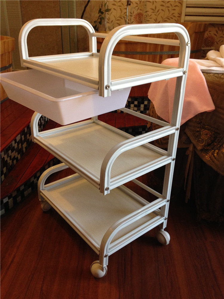 美容车 美容院小推车 美甲工具车 美容美发推车带抽屉