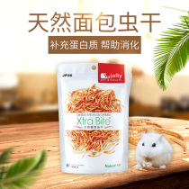 Jolly Natural bread worm Dried Hamster Hedgehog Guinea Pig Bear mouse snack supplement protein