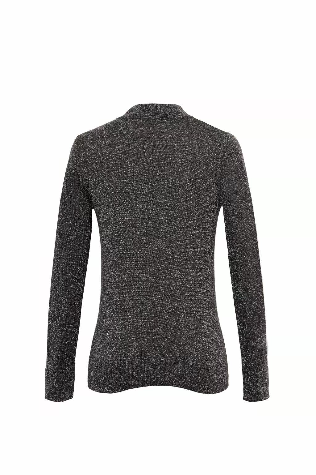 基本款打底毛衣灰色