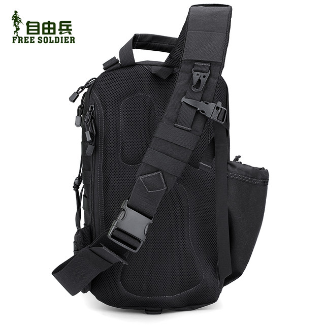 Free soldier outdoor tactical archer backpack cross-body shoulder bag ຖົງກູ້ໄພສຸກເສີນ combat ready material reserve camping