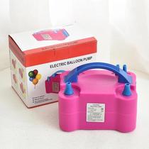 Electric inflator blowing ball deviner -- portable automatic cheering machine double-hole outgassing gas pump tool