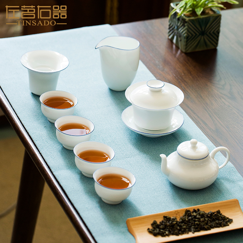 ZuoMing right implement creative sweet white tea filter net is a cup of) tea tea strainer ceramic kung fu tea tea