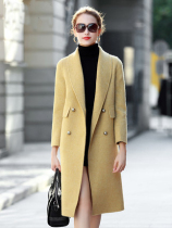 Paper pattern Q64 autumn and winter double-sided cashmere long coat womens clothing 1:1 clothing cutting physical drawing board to make clothes