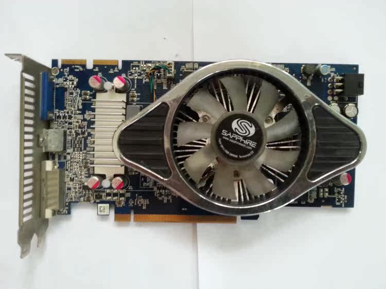 蓝宝石hd4830 512m ddr3 256位 游戏显卡独立6针供电 英雄联盟