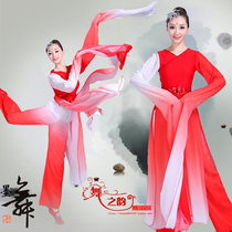 Classical dance performance costume female elegant 2019 new adult sleeve dance costume female Chinese style cool dance costume