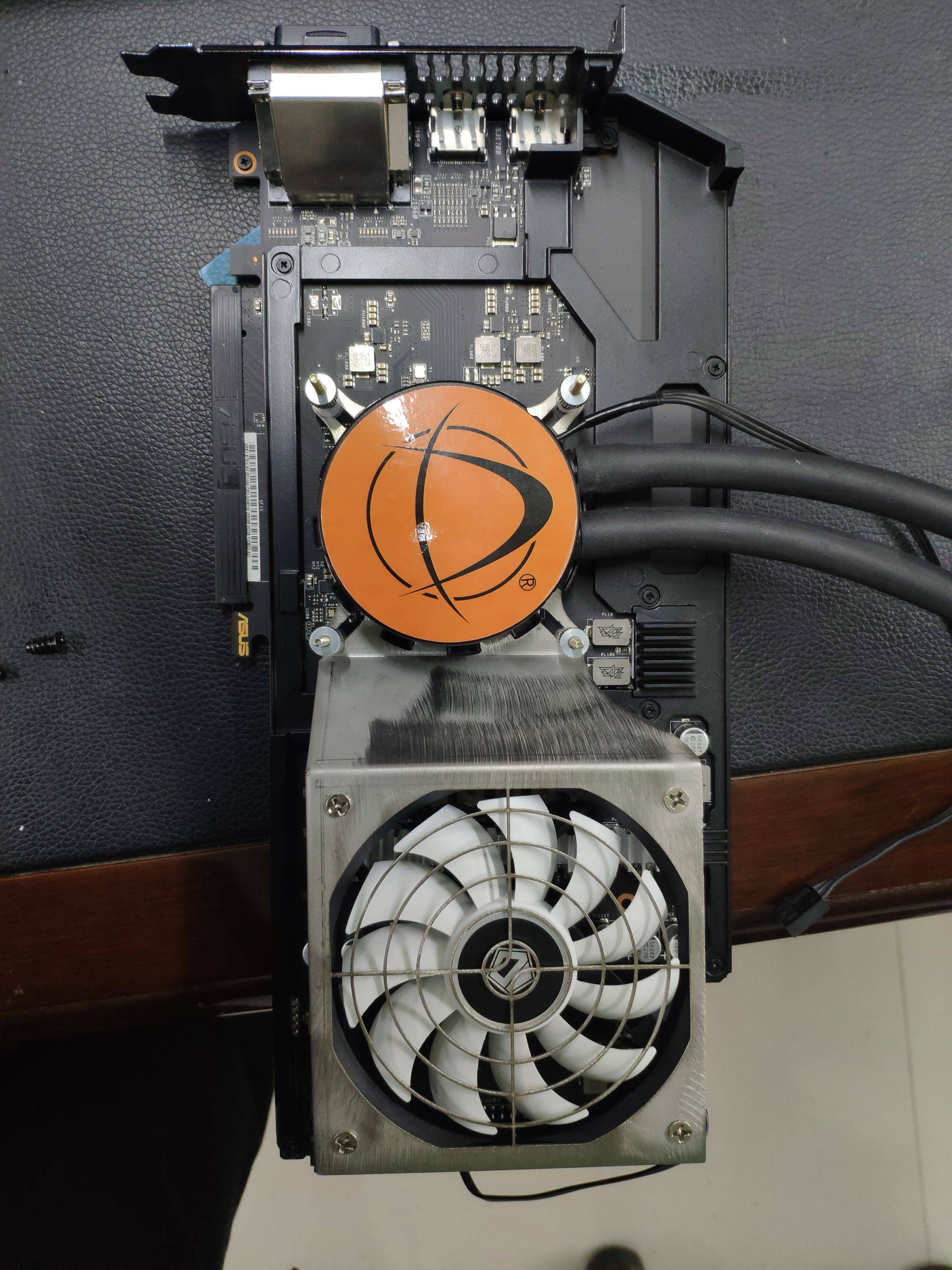 显卡一体水冷 asetek散热器改装 各种型号显卡改造支持amd nvidai