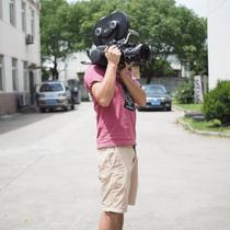 Collection of vintage cameras German antique Arriflex 16mm motion picture film camera real wood tripod