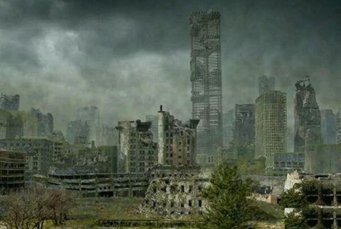 人类消失50年后的地球,废墟中透着凄凉