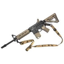 Military fans outdoor CS field crossbody gun rope MS2 Tactical double point rope adjustable strap nylon shoulder strap lanyard