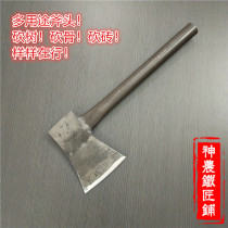 Axe multi-purpose outdoor hand-forged self-defense chopping wood slashing bone axe cutting tree broken wood cutting cement board fine steel household