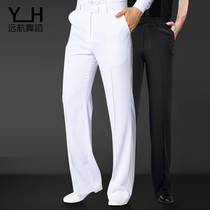 Explosive adult mens pocket Latin dance pants square dance pants ballroom dance pants modern dance mens Latin dance pants