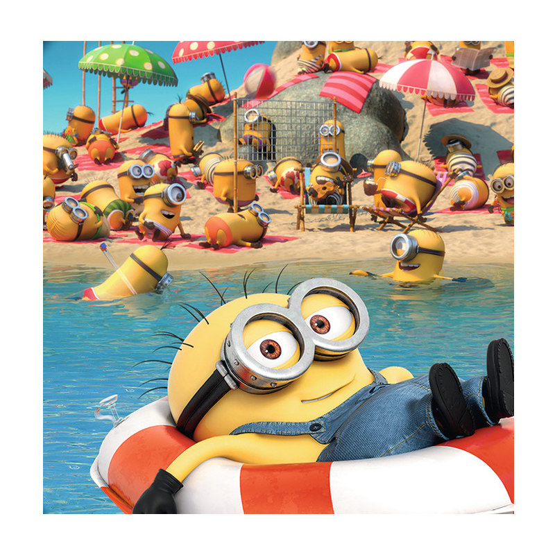 ravensburger德国原装进口睿思小黄人海边150片卡通儿童拼图礼物