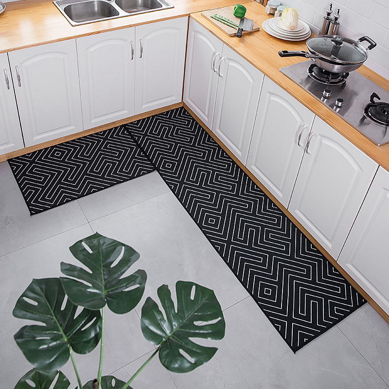 Buy Kitchen Mats antiskid antioil long mat door mat entrance door pad