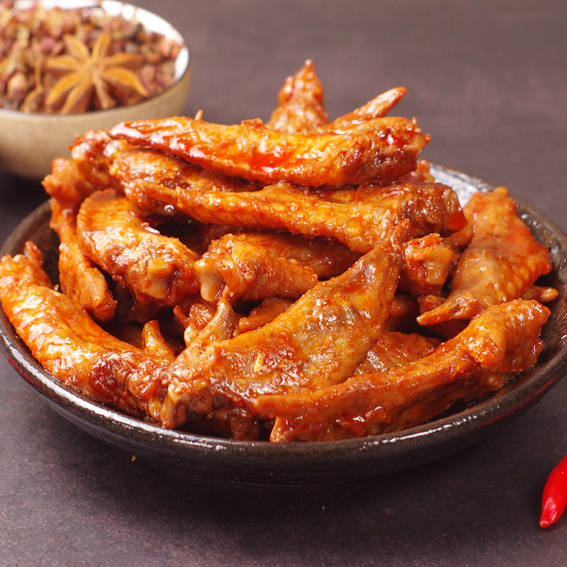 六味斋香辣鸡翅尖卤味麻辣翅尖零食小吃肉类熟食翅尖香辣山西美食2件