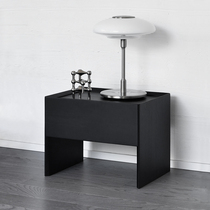 JOLOR Italian style modern bedside cabinet design minimalist containing object side several with drawer extremely simple solid wood bed head cabinet