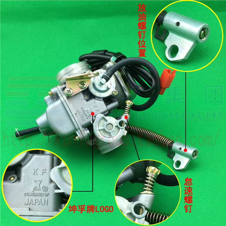 Купить Карбюратор для мотоцикла Фабрика-прямой ход gy6 125 150 кф-кун ...