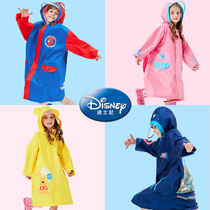 Child Raincoat Boy Girl New Oxford Cloth Zipper Full Body Waterproof Nursery School Kid Students Attend School Rain Cape