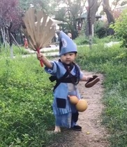 Young children Adult ancient clothes Hanfu baby Little monk Little called Playboy Patong Patch Beggar Clothes Performance Clothing