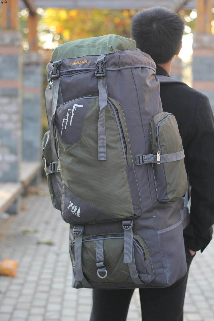 80升户外运动背包男女登山包双肩大容量旅行包出差防水行李包背囊