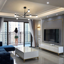 Restaurant lights chandelier living room lights 2021 new creative personality light luxury post-modern simple Net red Nordic lamps