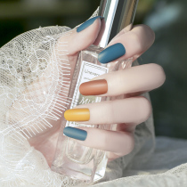 Frosted nail polish 2021 new color autumn and winter color system free roast fast drying long lasting fashion color white can not be peeled