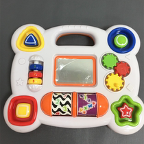 Baby toys 6-12 months baby cognitive shape numbers letters multi-function music early education block machine