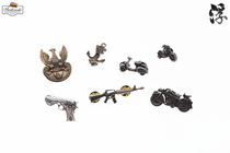 Spot Sterkowski Polish Seafarer Hat Society Hat Postal Hat Fiddler Accessories Decorative Badge