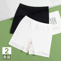 No-scratches safety pants female JK anti-walking light uncurled can outwear two-in-one hit bottom pants thin and breathable tight shorts