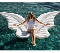 Photography props creative seaside angel wings inflatable floating bed butterfly floating row photo studio photography swimming ring air cushion new