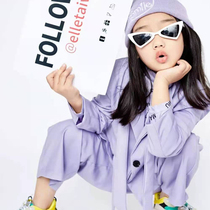 Childrens shooting trendy childrens glasses performance performance catwalk dress up sunglasses fashion festival dust-proof UV plastic powder